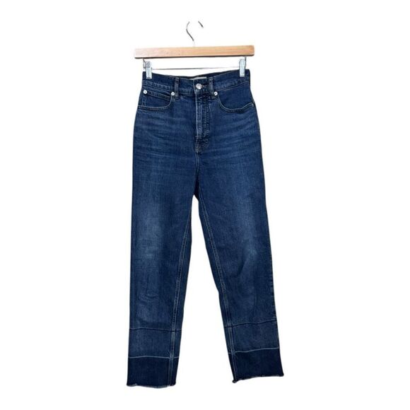 Everlane The way high jeans frayed hem straight 25 regular - Picture 1 of 12